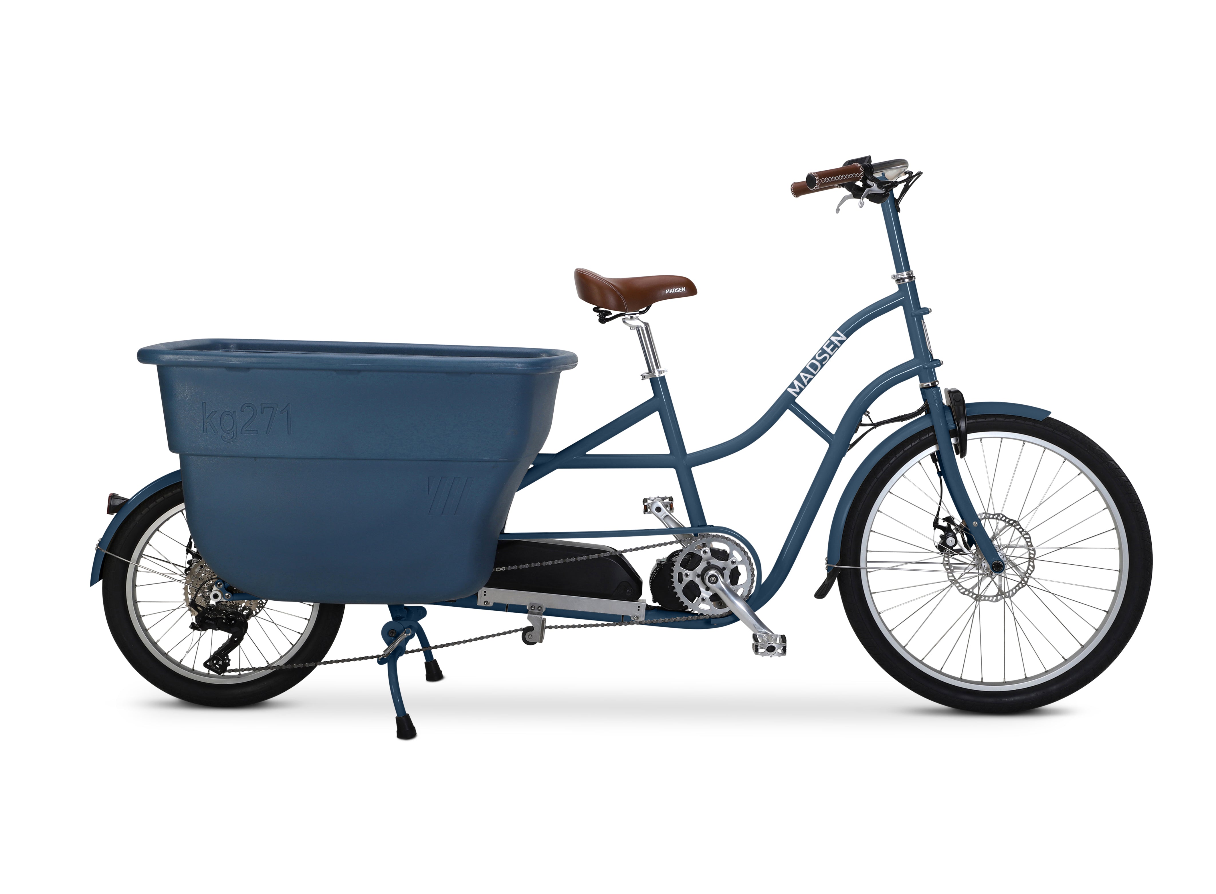 MADSEN Cycles Electric Cargo Bikes Carries Up To 4 Kids and Cargo