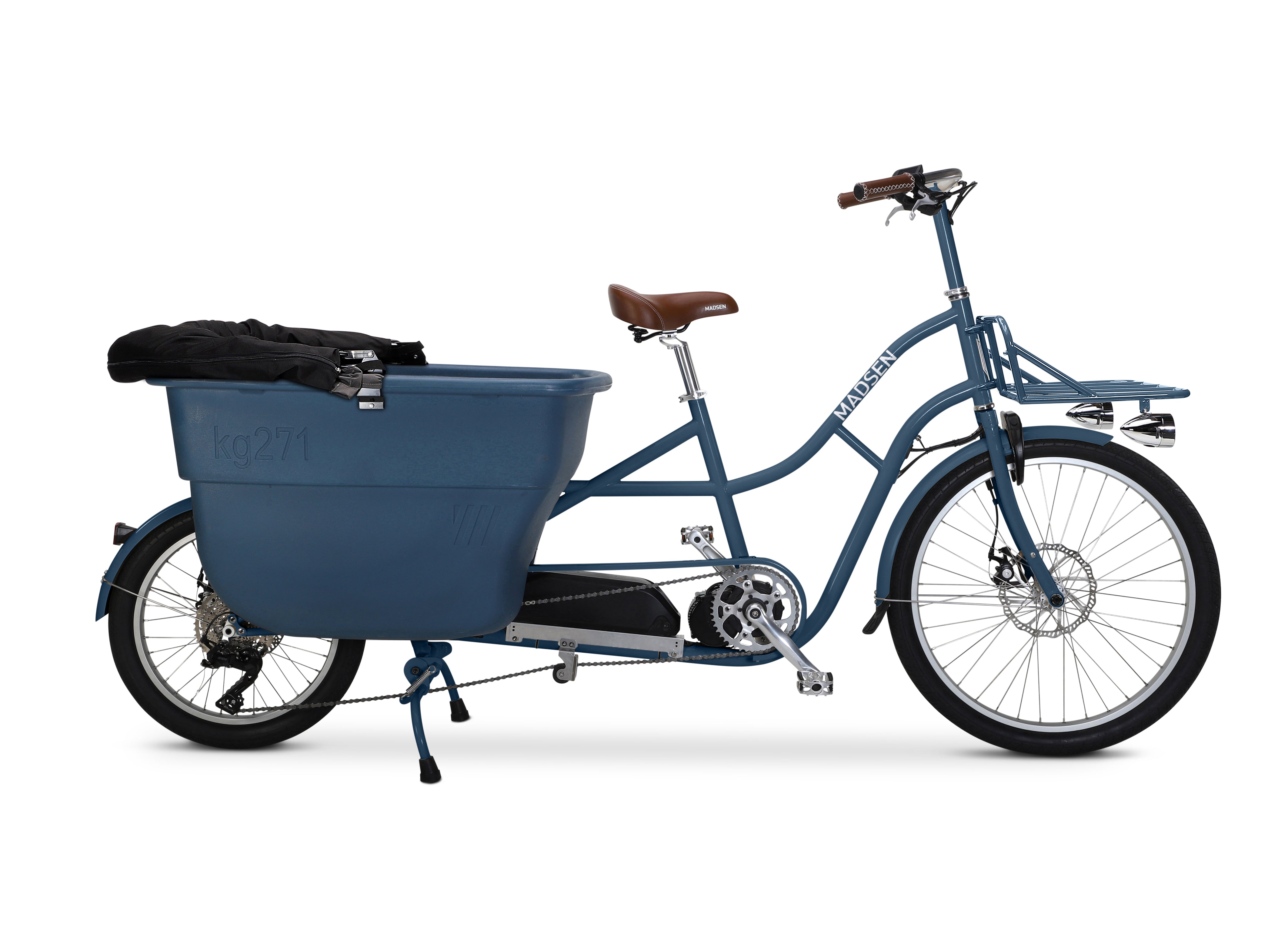 MADSEN Cycles Electric Cargo Bikes Carries Up To 4 Kids and Cargo